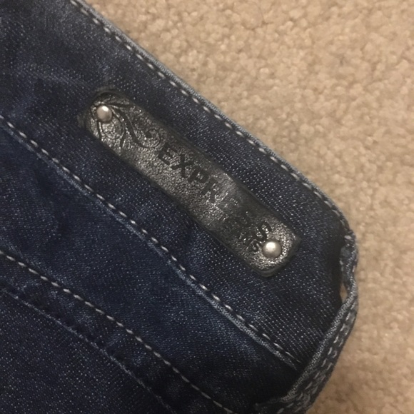 💃🏻EXPRESS dark dress JEANS💃🏻 - Picture 4 of 9